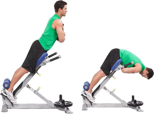 درمان آرتروز کمر با ورزش Back Extensions